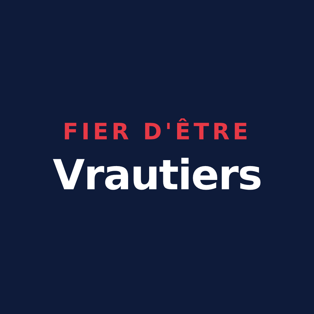 T-shirt « Fier d'être Vrautiers » — design pour Vraux