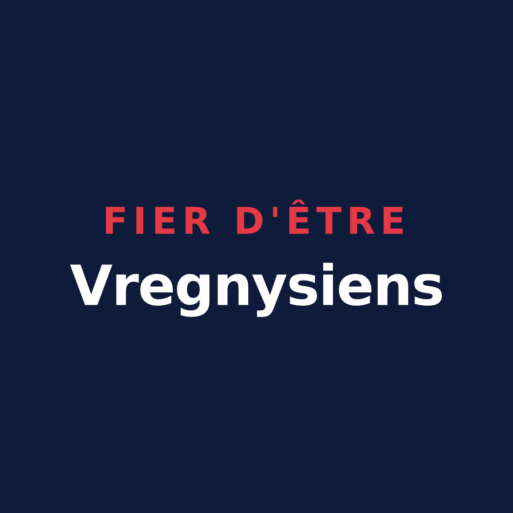 T-shirt « Fier d'être Vregnysiens » — design pour Vregny
