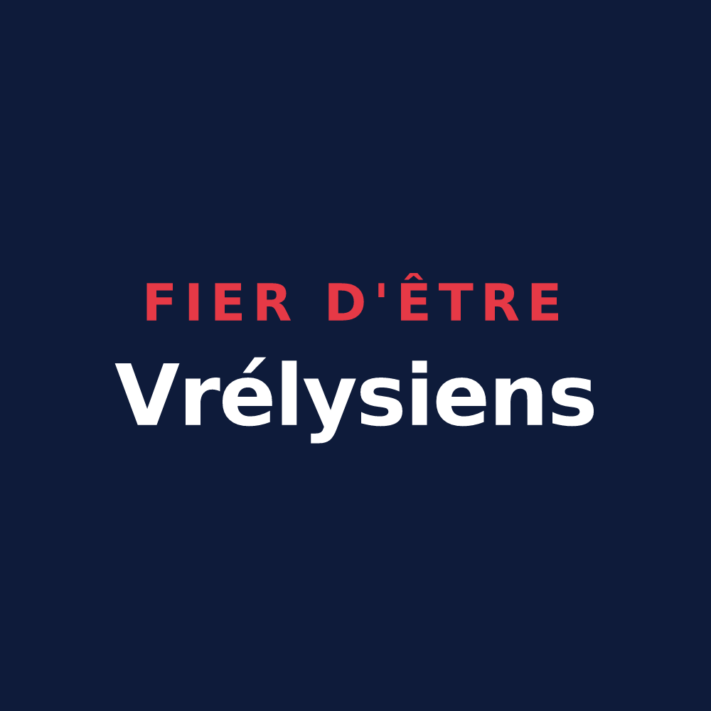 T-shirt « Fier d'être Vrélysiens » — design pour Vrély