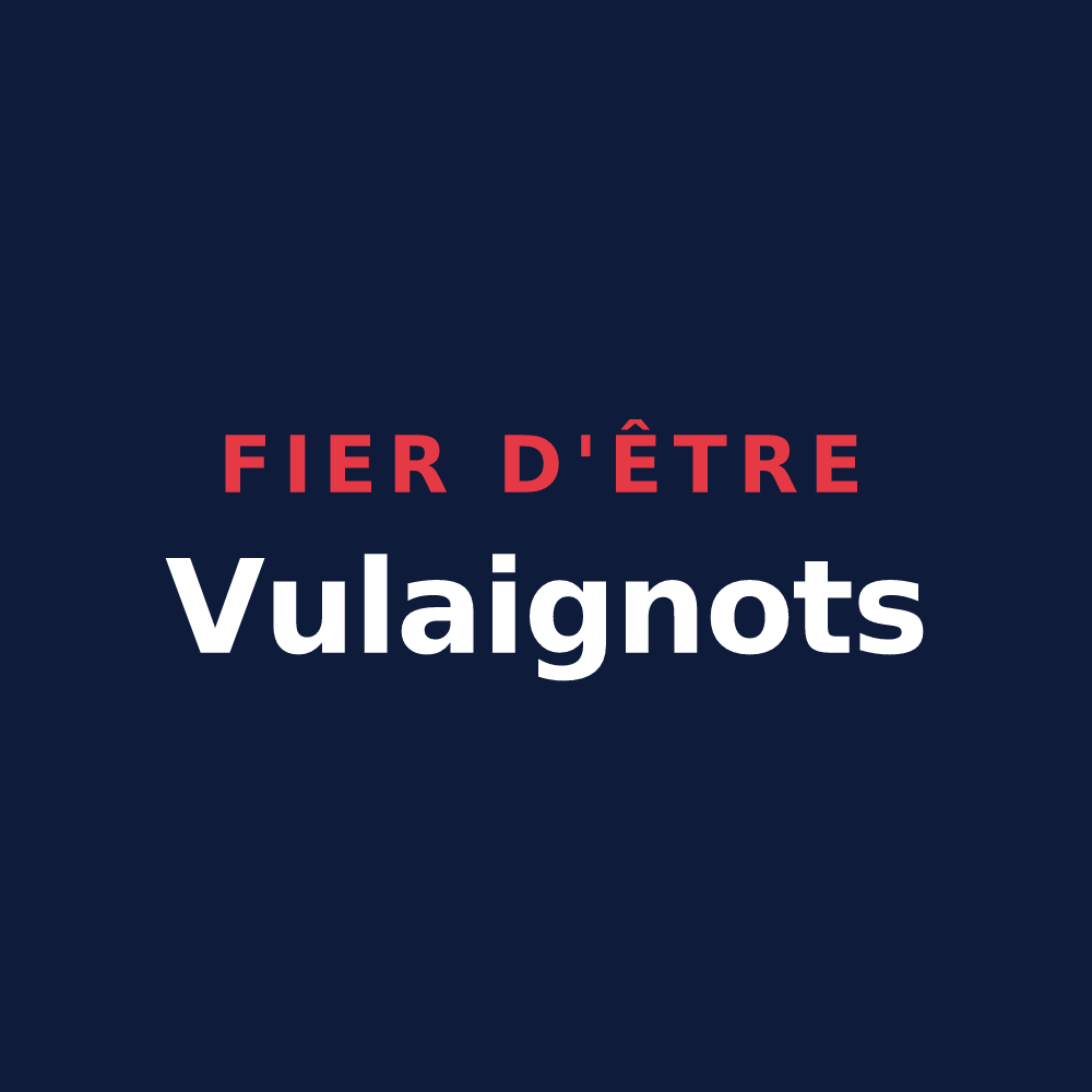 T-shirt « Fier d'être Vulaignots » — design pour Vulaines-sur-Seine