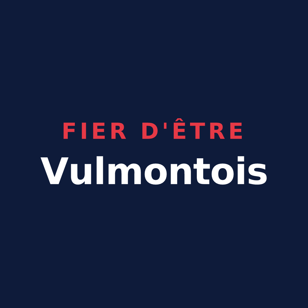 T-shirt « Fier d'être Vulmontois » — design pour Vulmont