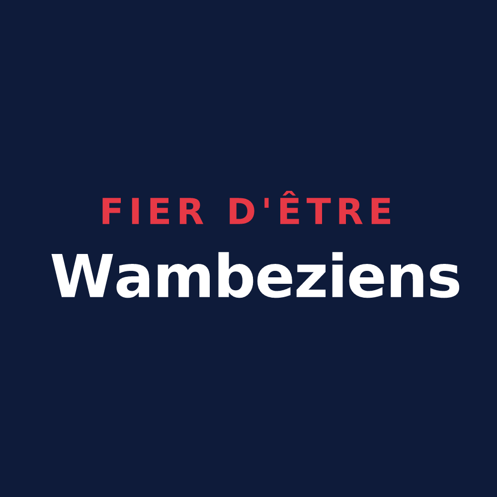 T-shirt « Fier d'être Wambeziens » — design pour Wambez