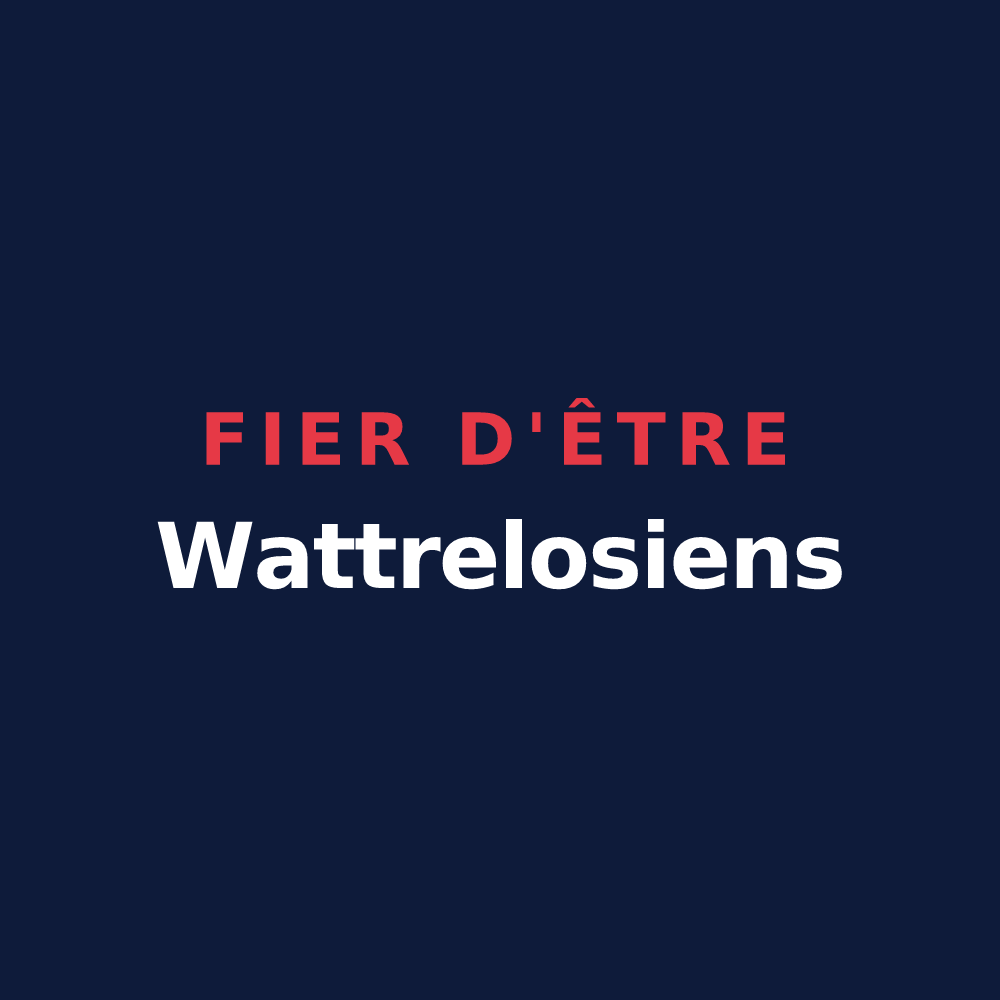 T-shirt « Fier d'être Wattrelosiens » — design pour Wattrelos