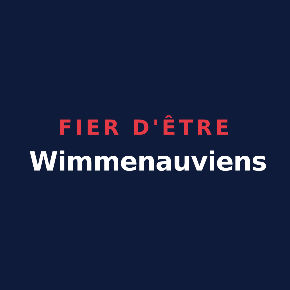 T-shirt « Fier d'être Wimmenauviens » — design pour Wimmenau