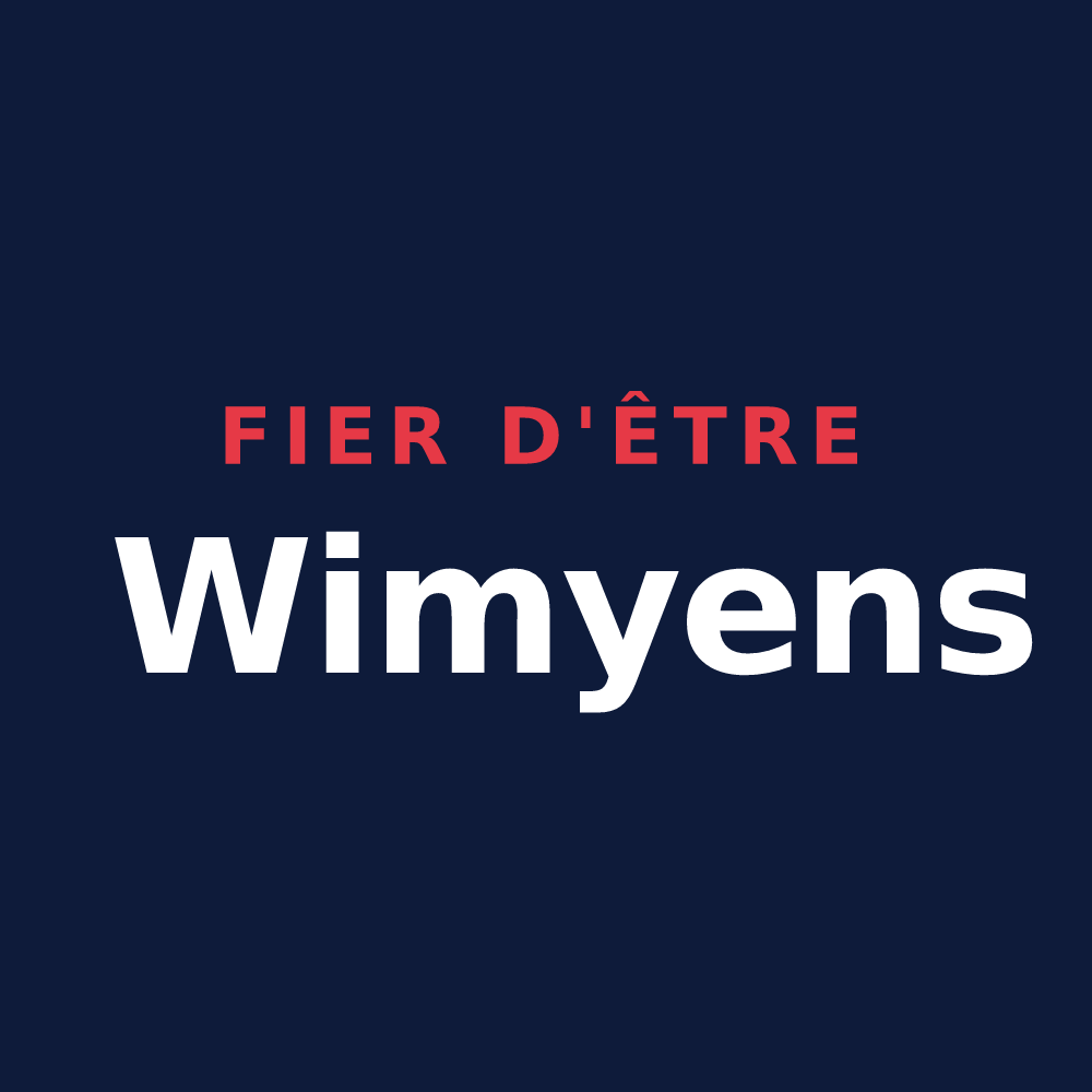 T-shirt « Fier d'être Wimyens » — design pour Wimy