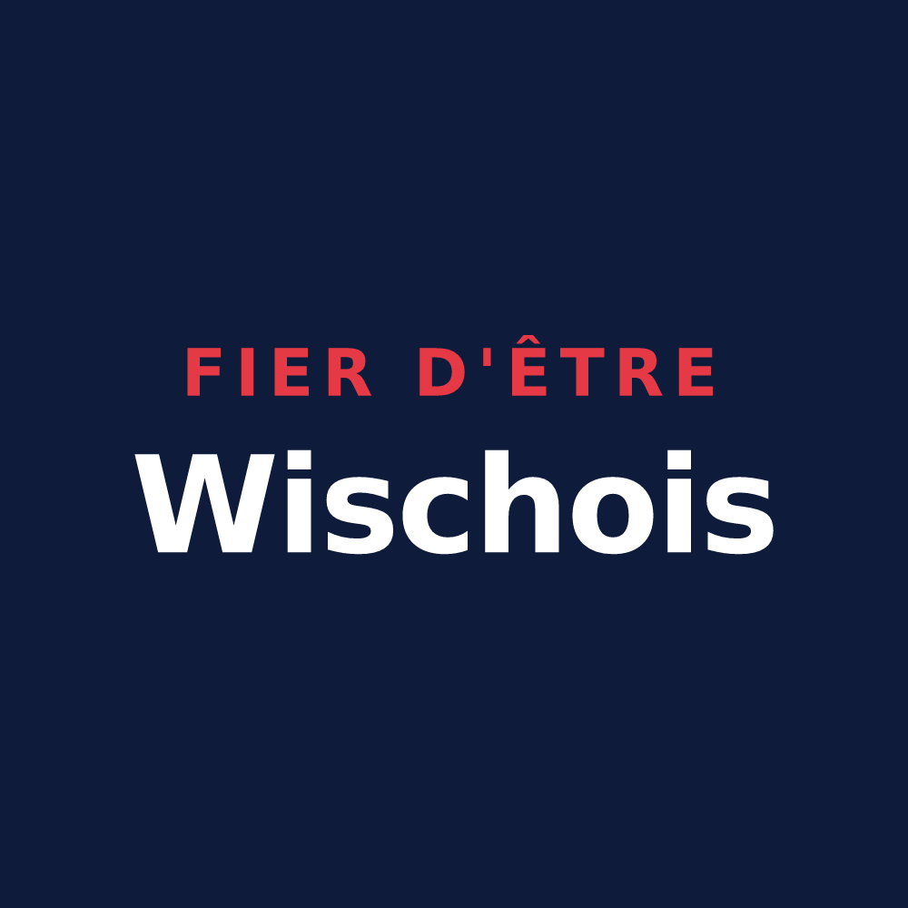 T-shirt « Fier d'être Wischois » — design pour Wisches