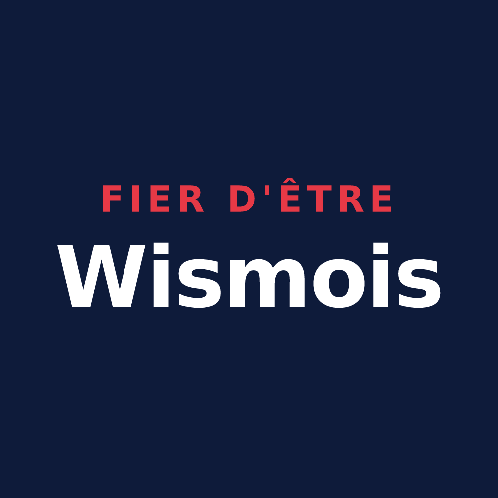 T-shirt « Fier d'être Wismois » — design pour Wismes