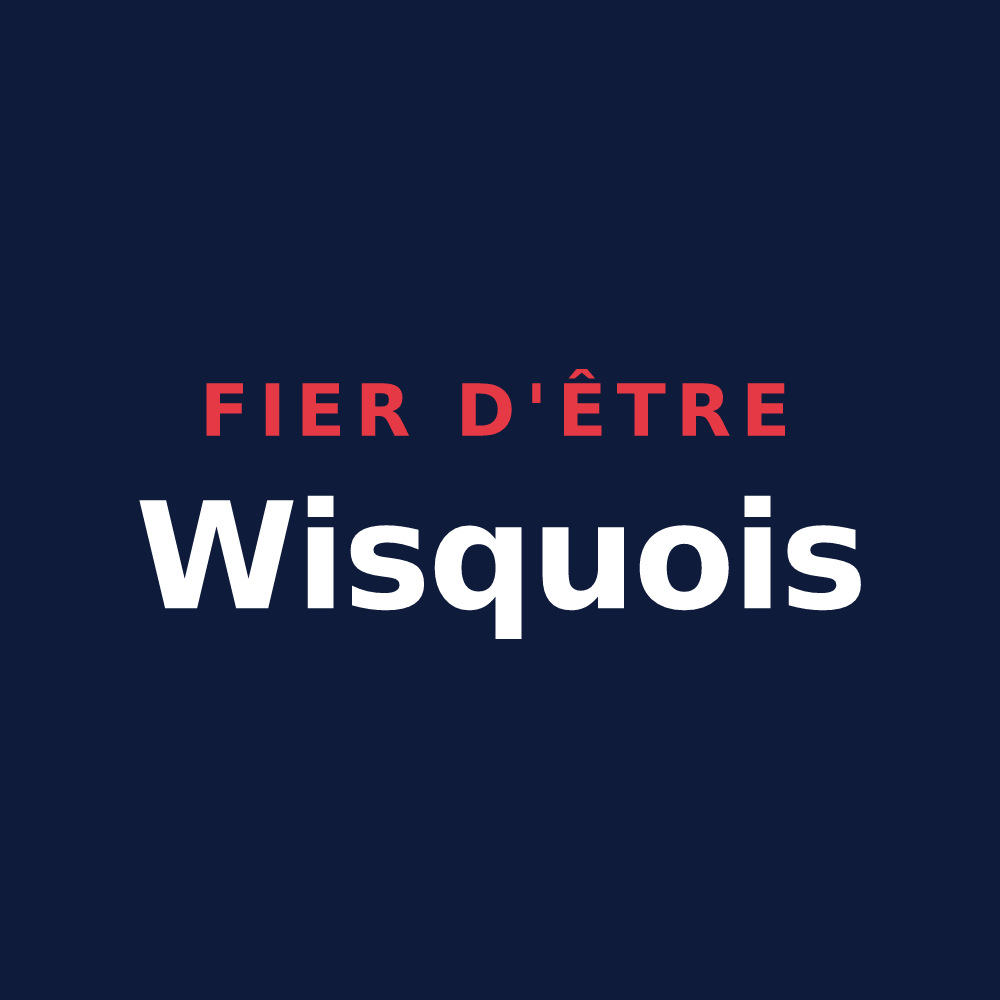 T-shirt « Fier d'être Wisquois » — design pour Wisques