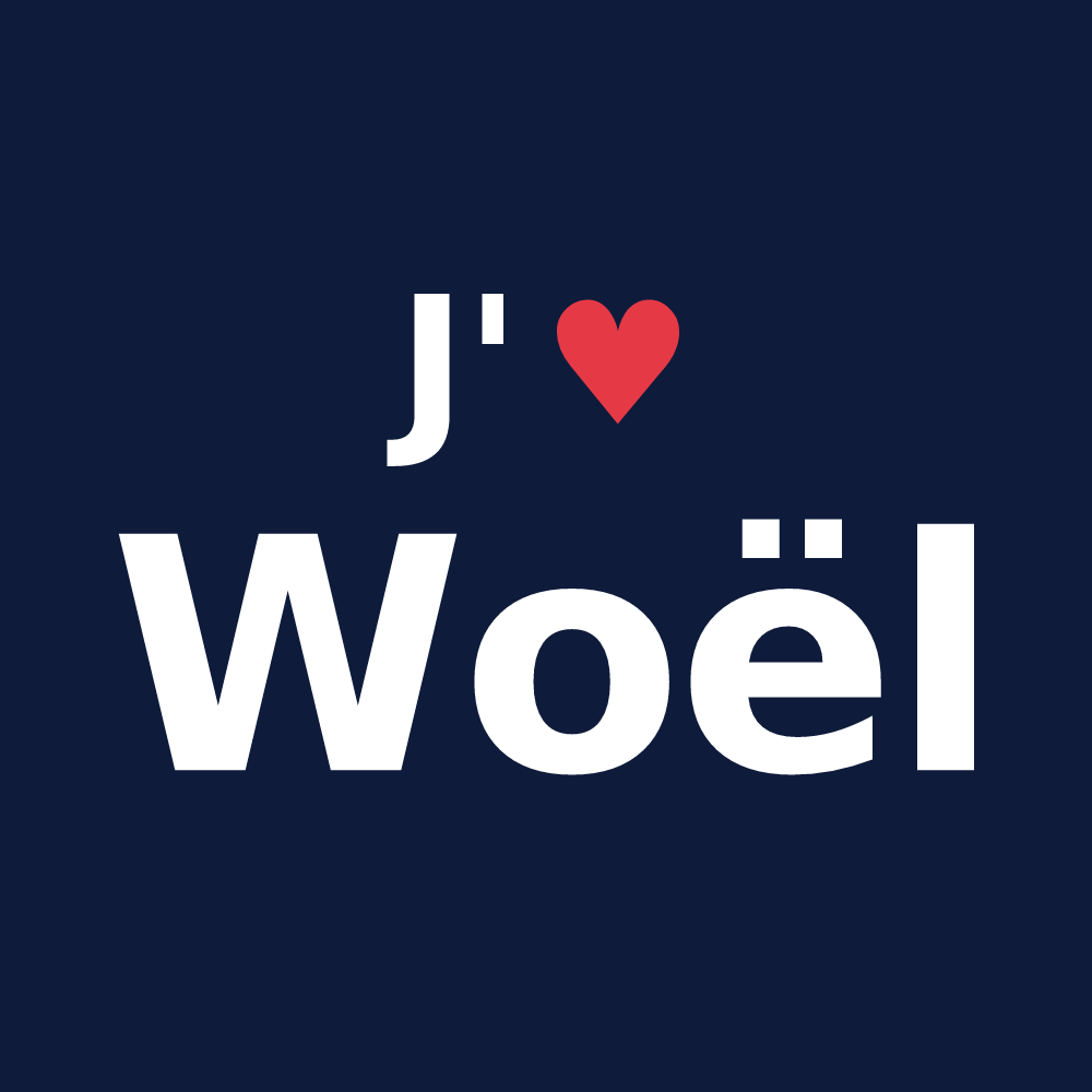 T-shirt personnalisé Woël — design J'aime Woël