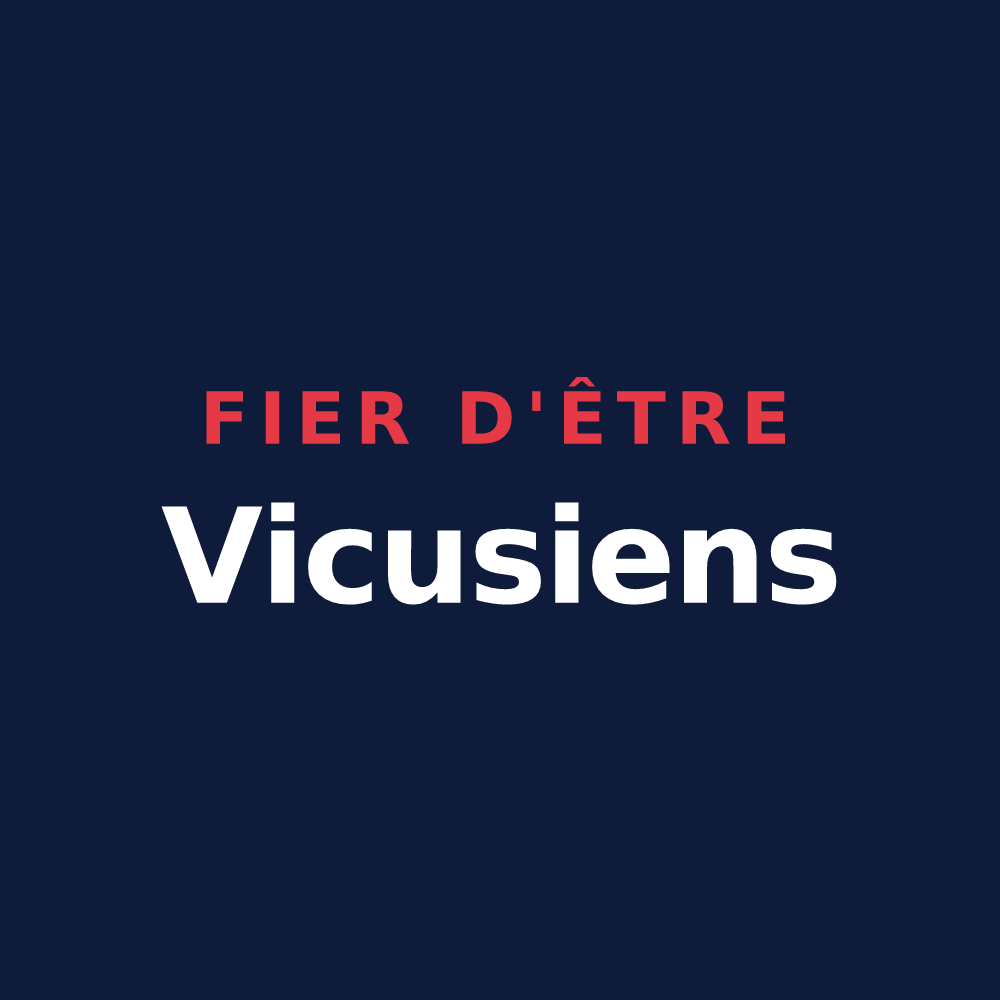 T-shirt « Fier d'être Vicusiens » — design pour Wy-dit-Joli-Village