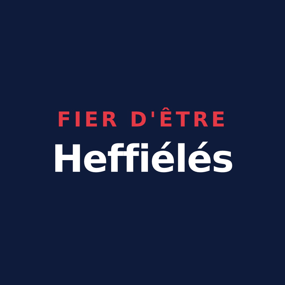 T-shirt « Fier d'être Heffiélés » — design pour Xaffévillers
