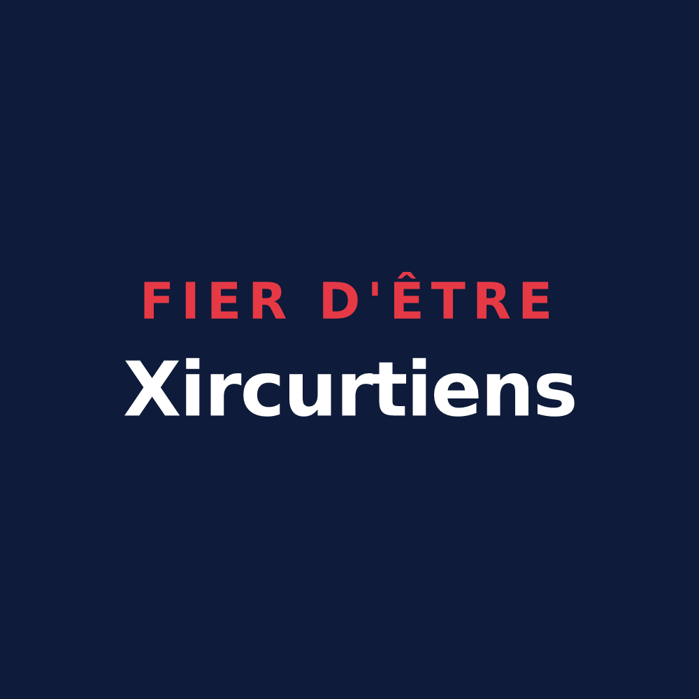T-shirt « Fier d'être Xircurtiens » — design pour Xirocourt