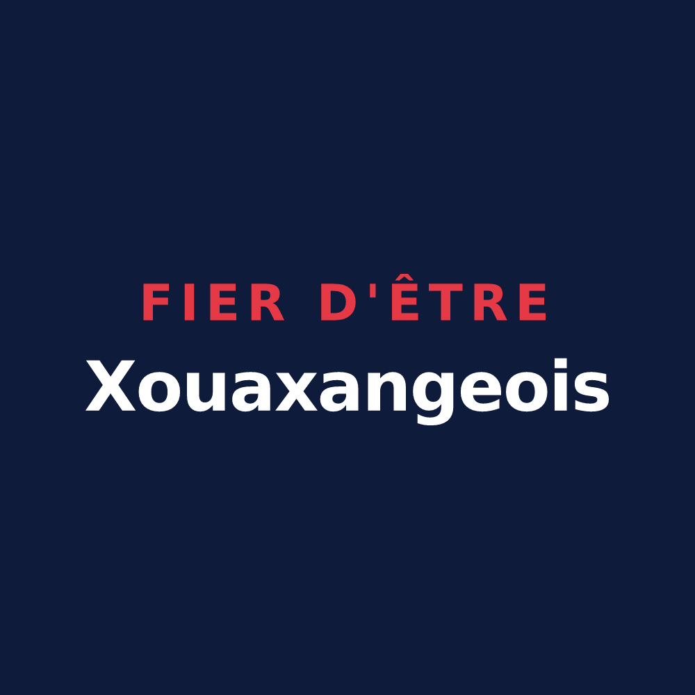 T-shirt « Fier d'être Xouaxangeois » — design pour Xouaxange