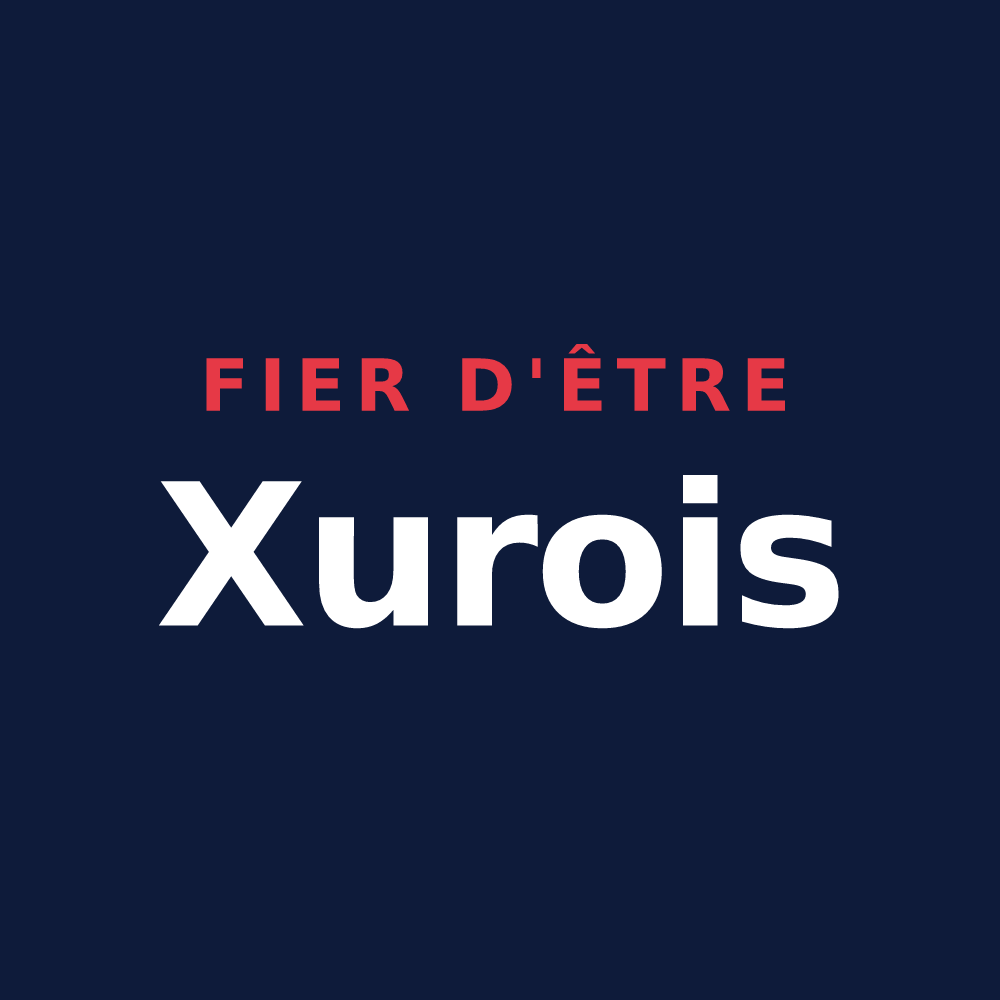 T-shirt « Fier d'être Xurois » — design pour Xures
