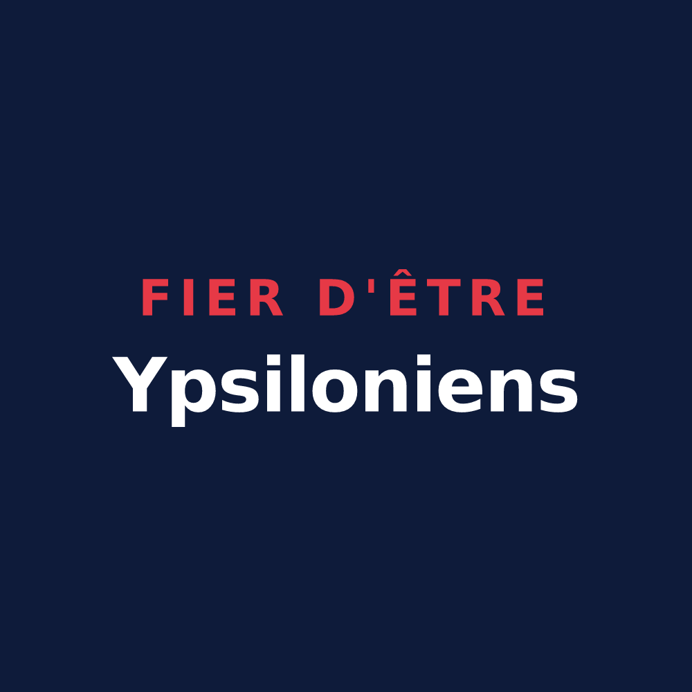 T-shirt « Fier d'être Ypsiloniens » — design pour Y