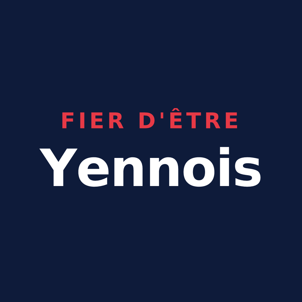 T-shirt « Fier d'être Yennois » — design pour Yenne