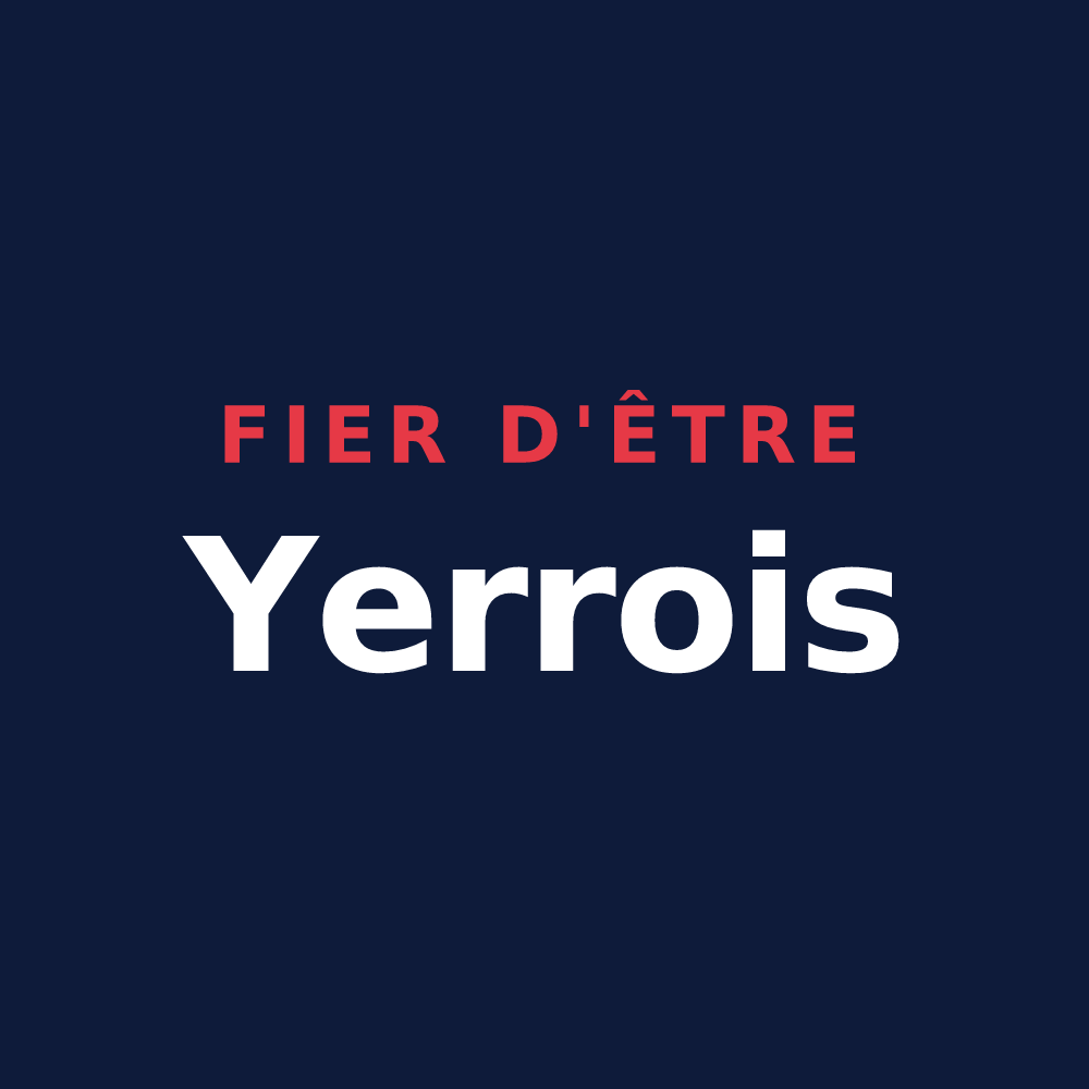 T-shirt « Fier d'être Yerrois » — design pour Yerres