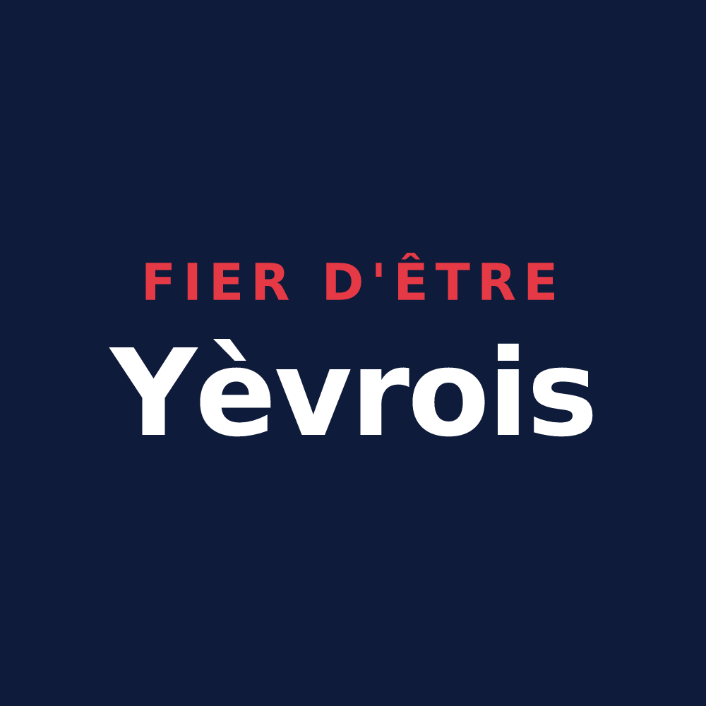 T-shirt « Fier d'être Yèvrois » — design pour Yèvres