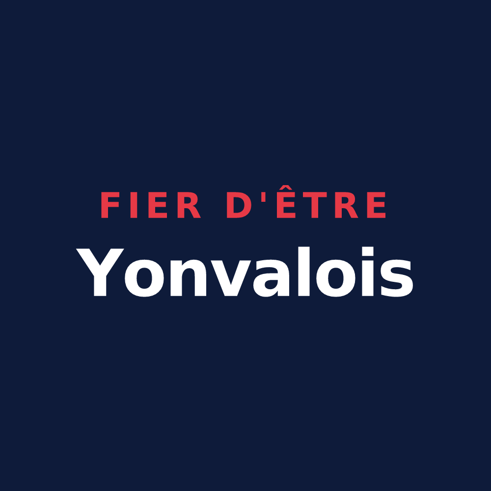 T-shirt « Fier d'être Yonvalois » — design pour Yonval
