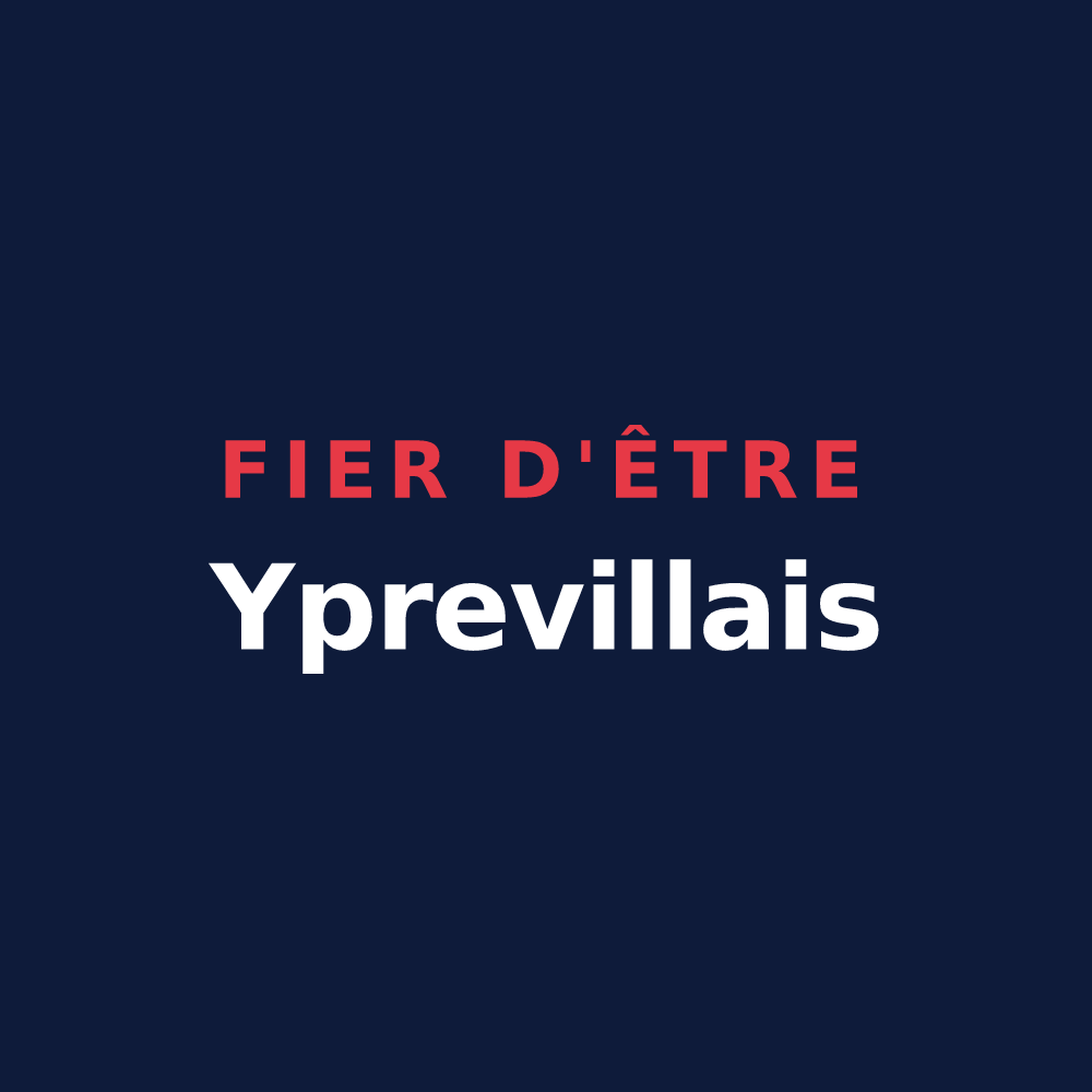 T-shirt « Fier d'être Yprevillais » — design pour Ypreville-Biville