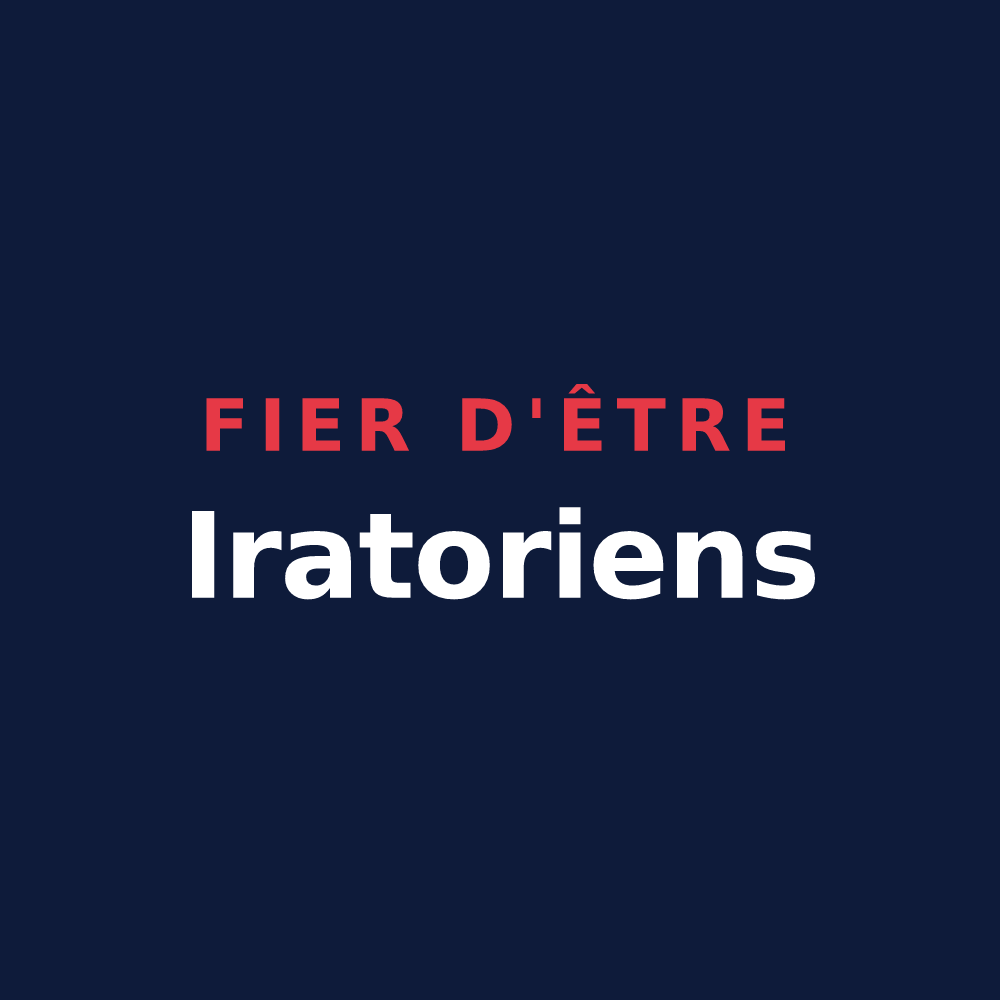 T-shirt « Fier d'être Iratoriens » — design pour Yrouerre