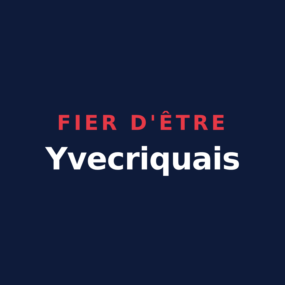 T-shirt « Fier d'être Yvecriquais » — design pour Yvecrique