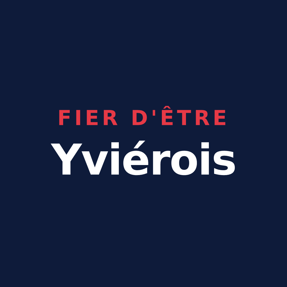 T-shirt « Fier d'être Yviérois » — design pour Yviers
