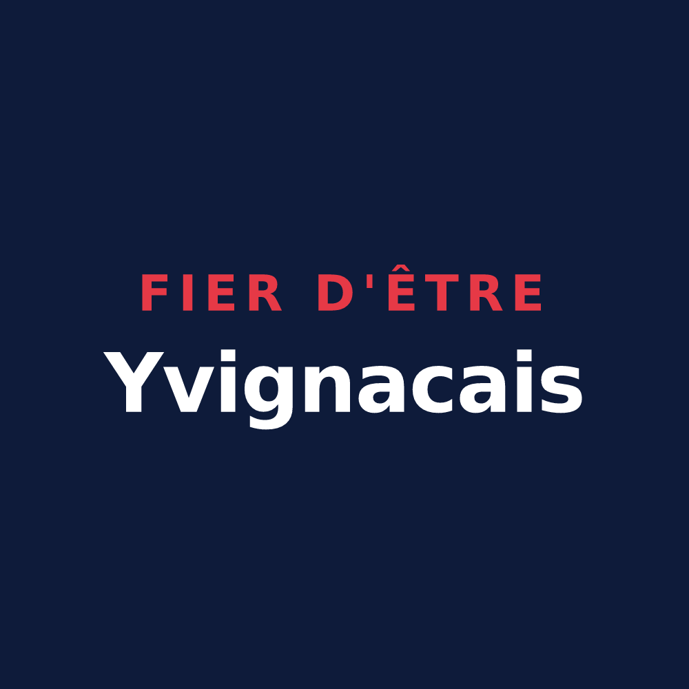 T-shirt « Fier d'être Yvignacais » — design pour Yvignac-la-Tour