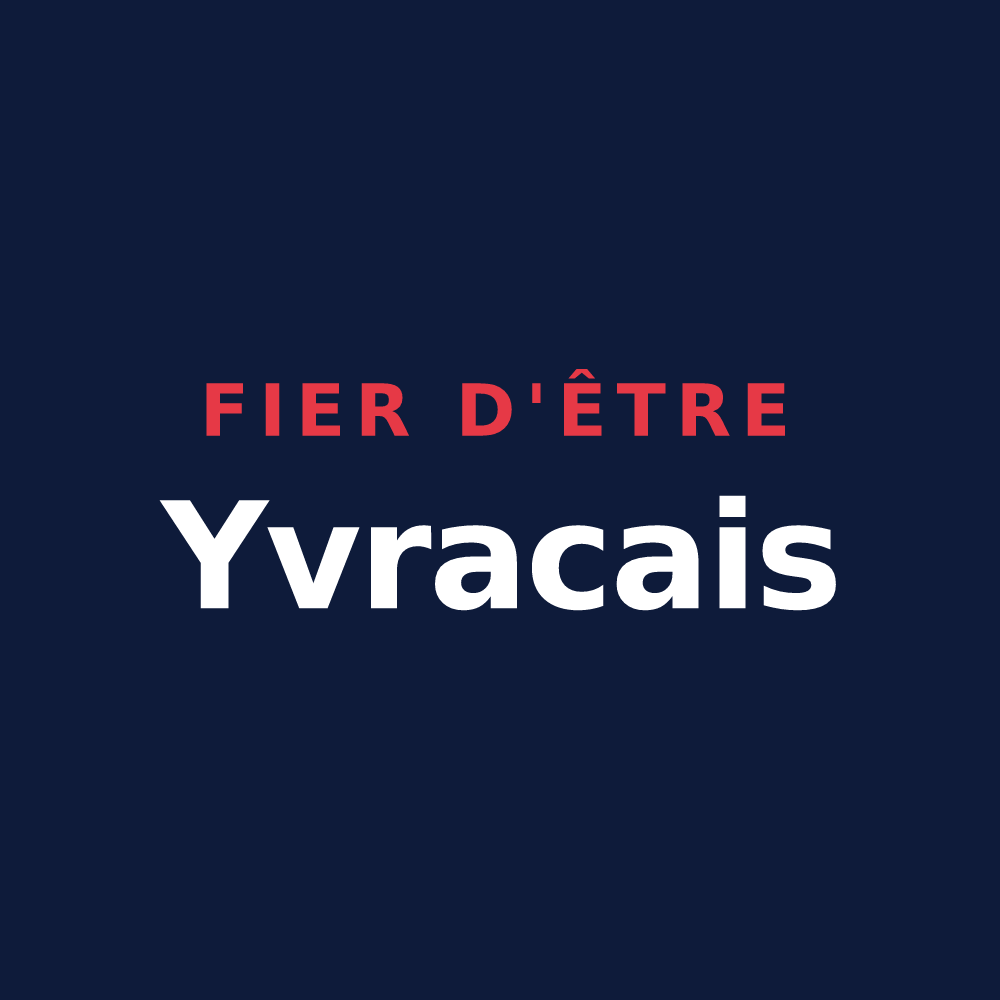 T-shirt « Fier d'être Yvracais » — design pour Yvrac