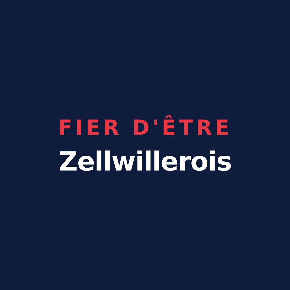 T-shirt « Fier d'être Zellwillerois » — design pour Zellwiller
