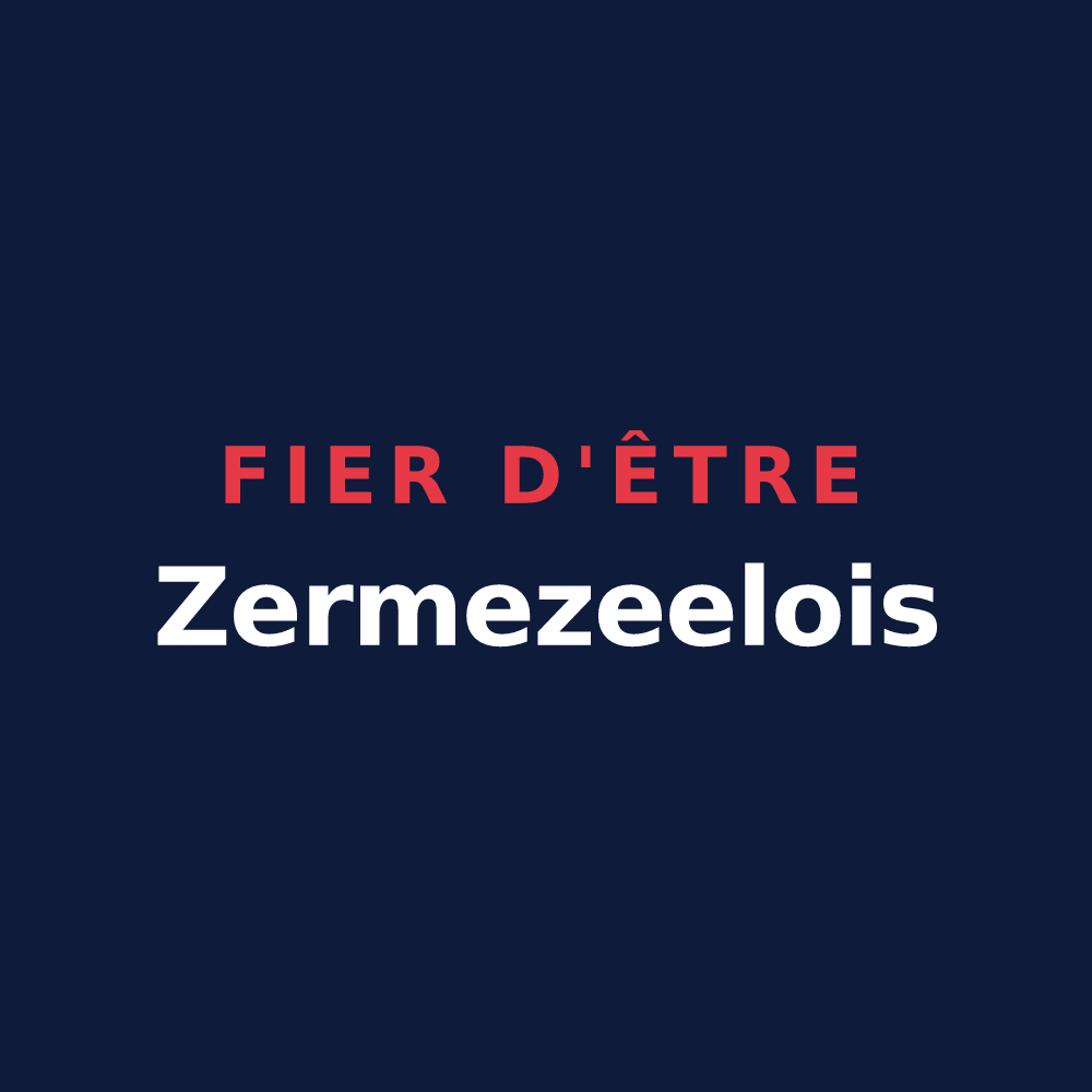 T-shirt « Fier d'être Zermezeelois » — design pour Zermezeele