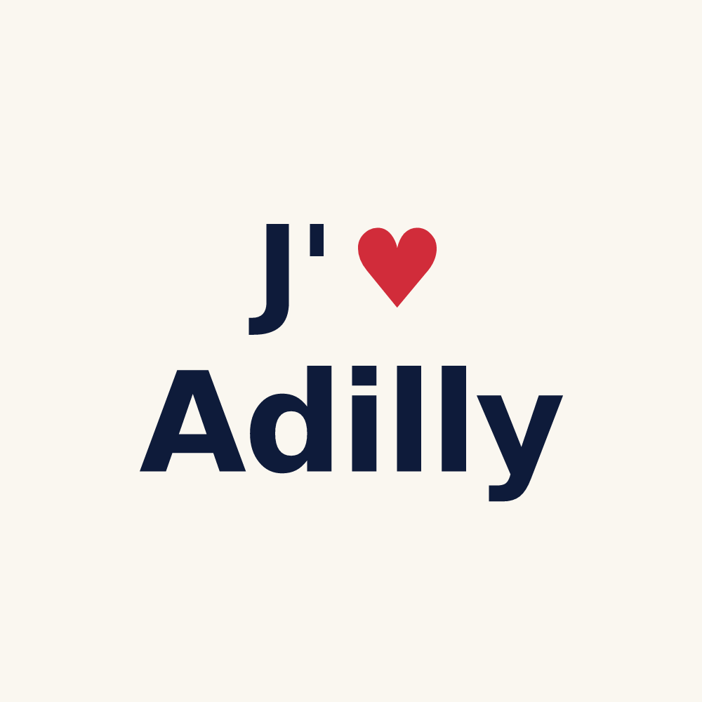 Tasse personnalisée Adilly — design J'aime Adilly