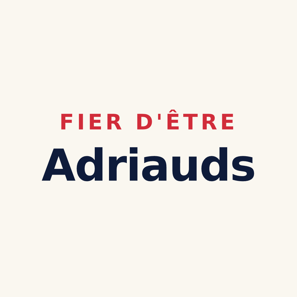 Tasse « Fier d'être Adriauds » — design pour Adriers