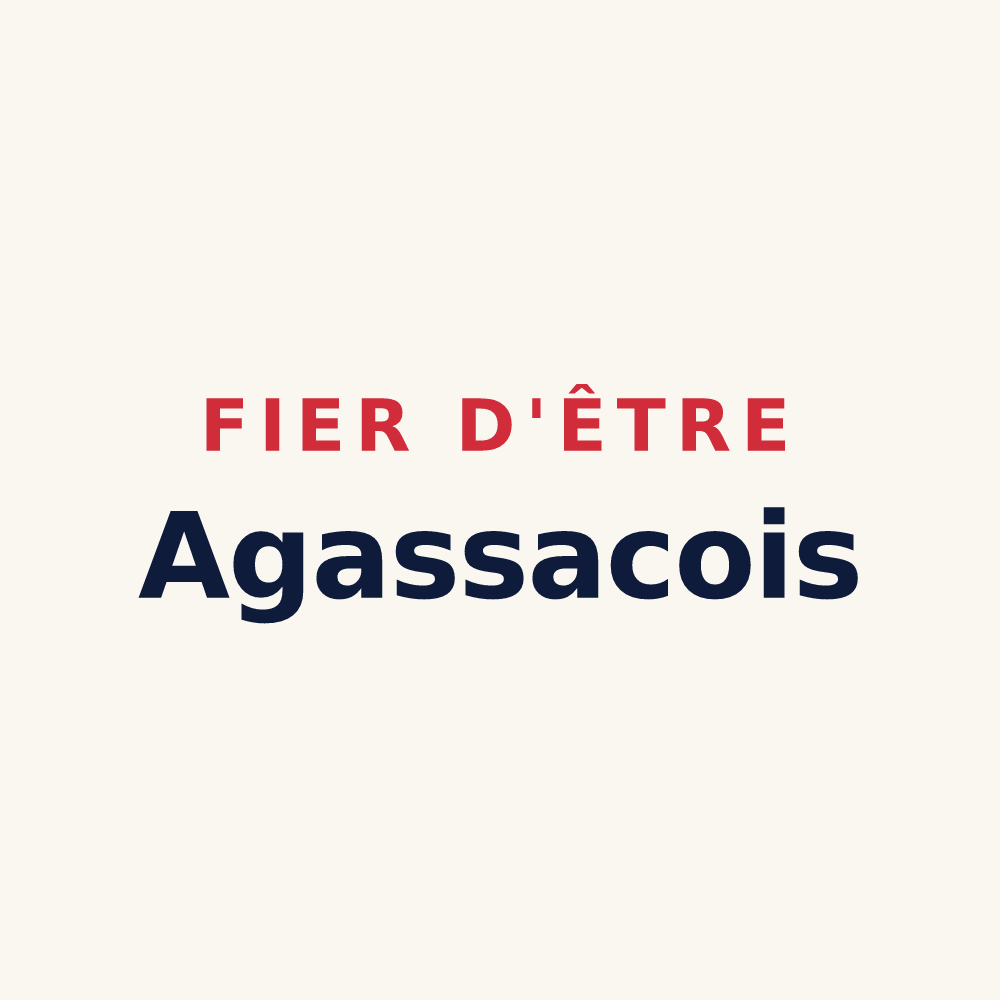 Tasse « Fier d'être Agassacois » — design pour Agassac