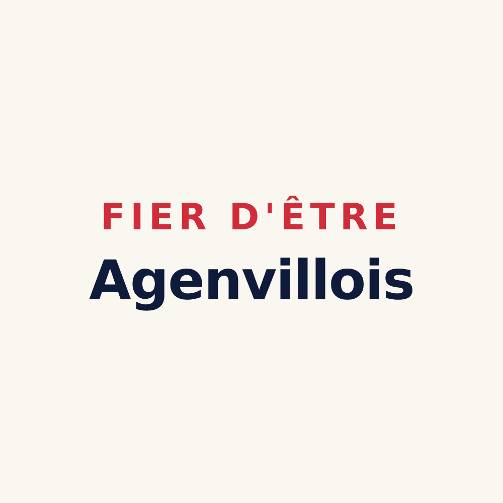 Tasse « Fier d'être Agenvillois » — design pour Agenvillers