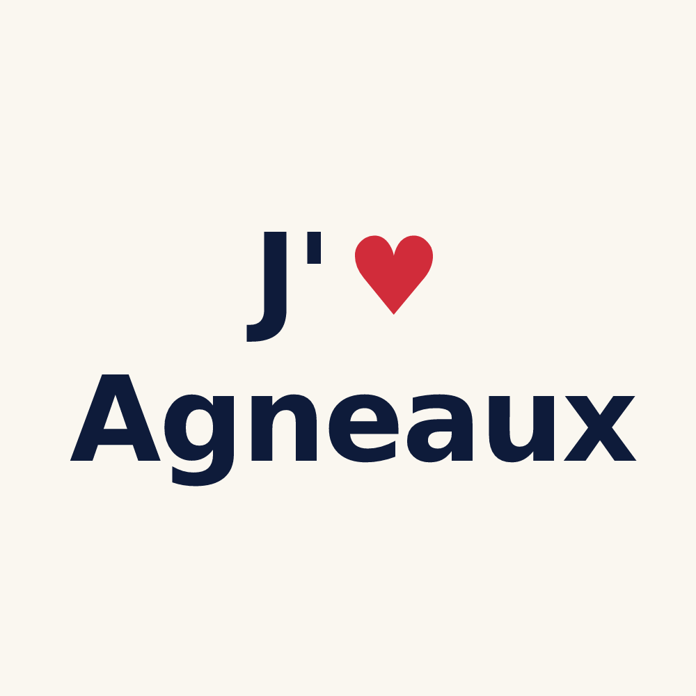 Tasse personnalisée Agneaux — design J'aime Agneaux