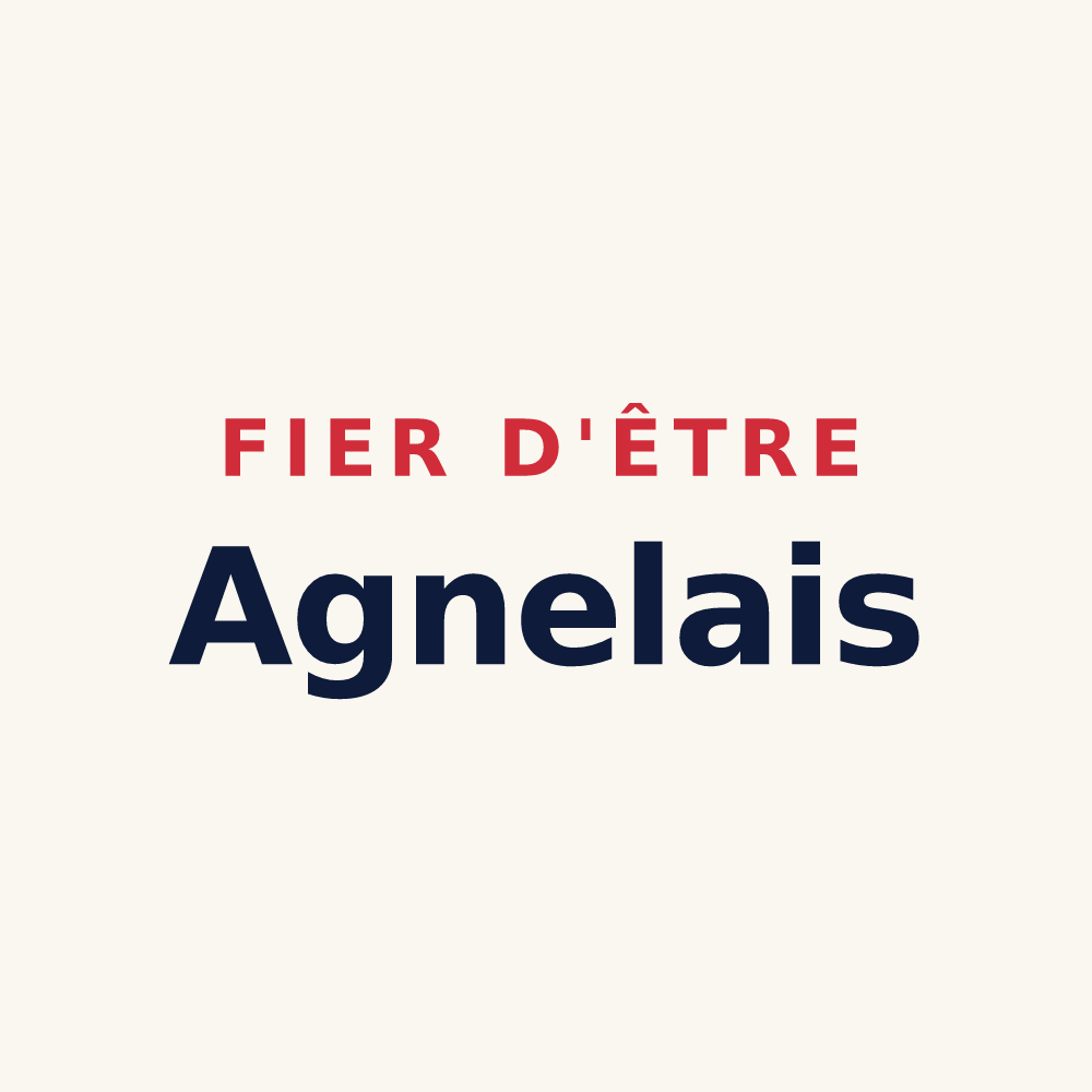 Tasse « Fier d'être Agnelais » — design pour Agneaux