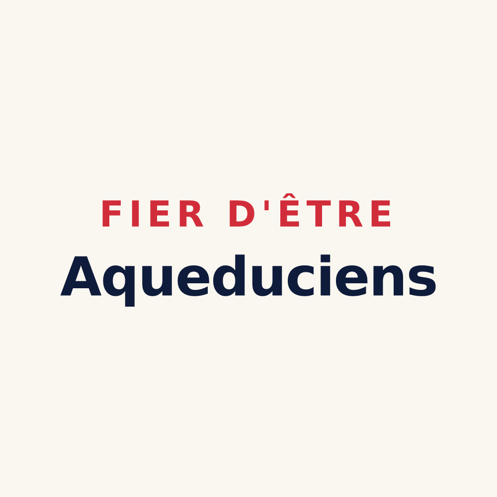 Tasse « Fier d'être Aqueduciens » — design pour Ahuy