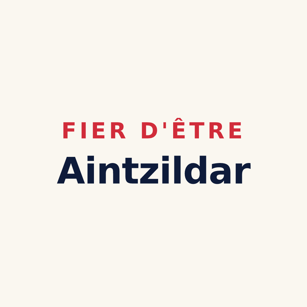 Tasse « Fier d'être Aintzildar » — design pour Aincille