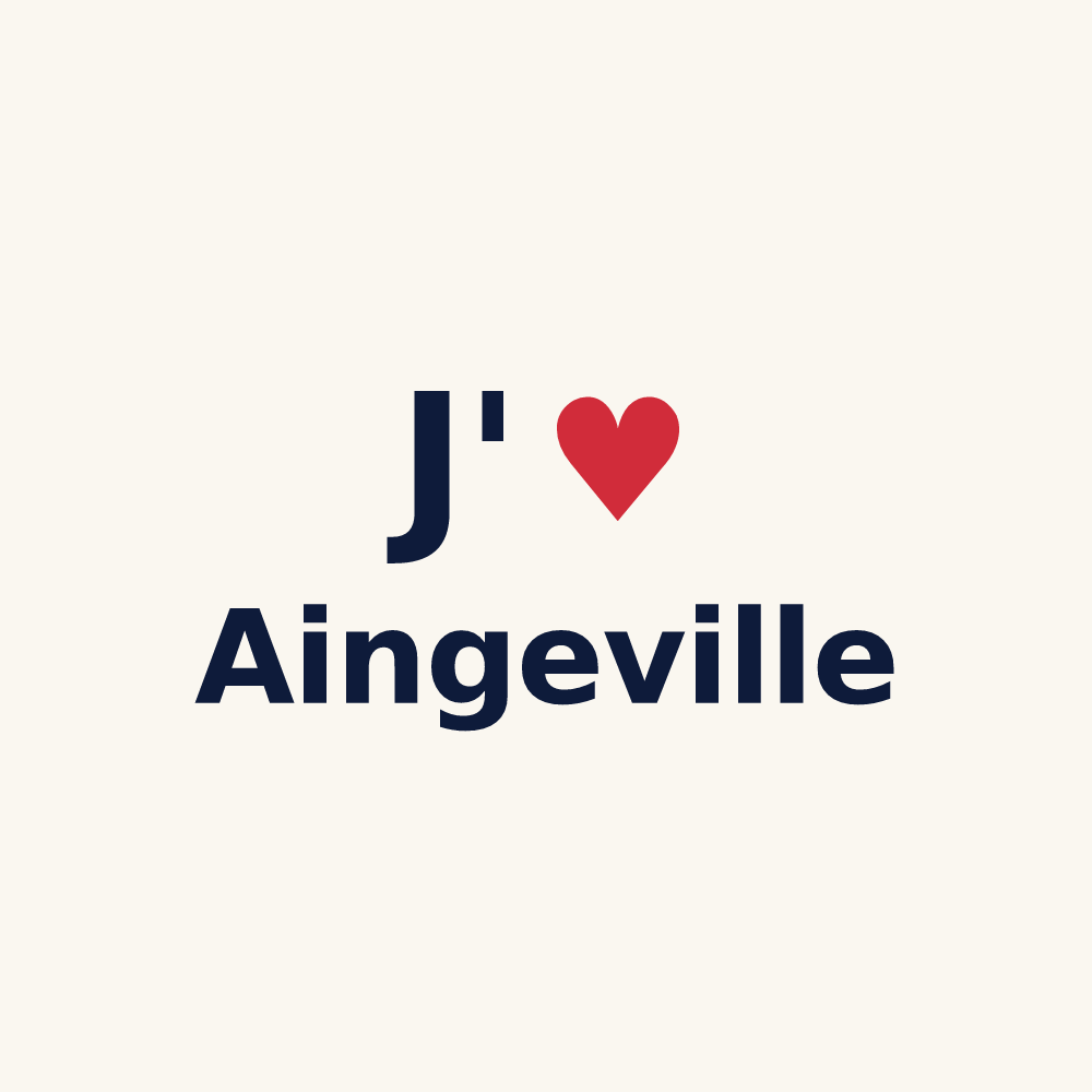 Tasse personnalisée Aingeville — design J'aime Aingeville