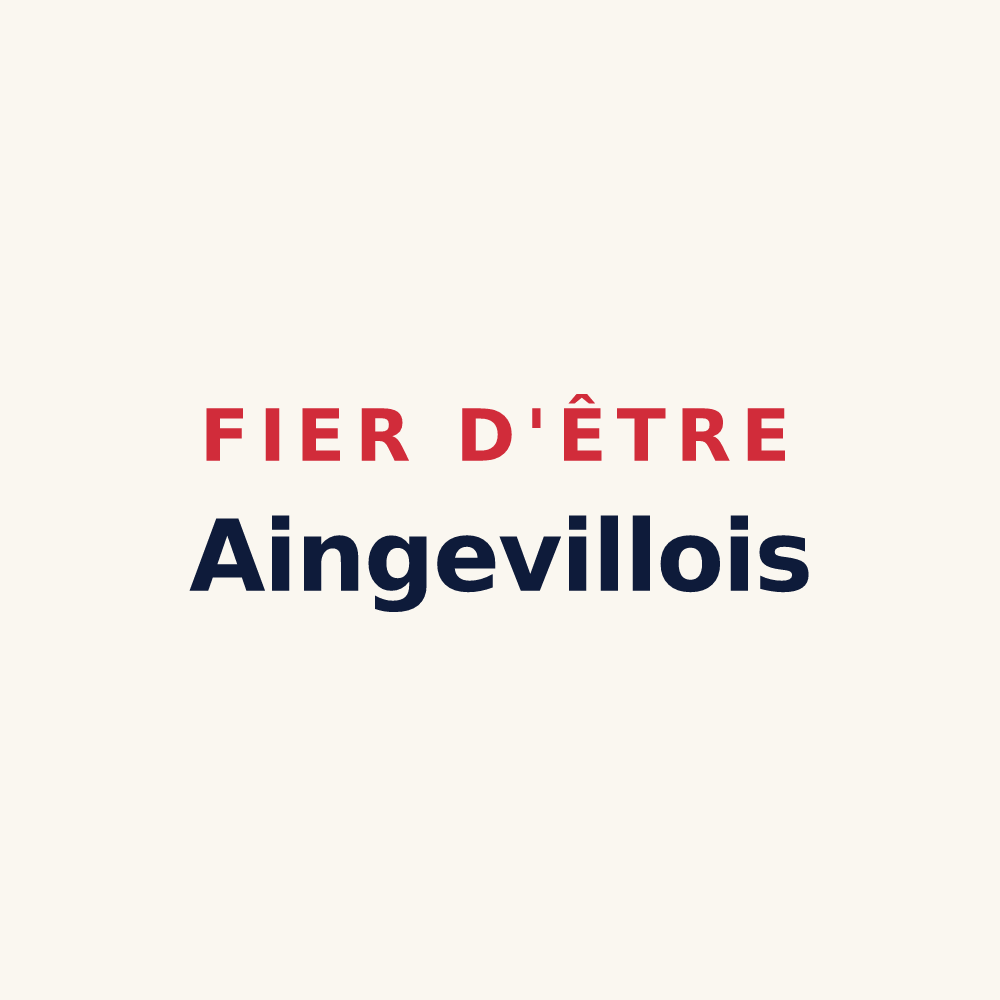 Tasse « Fier d'être Aingevillois » — design pour Aingeville