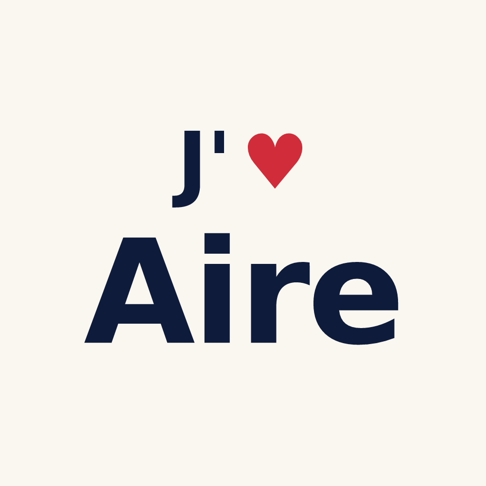 Tasse personnalisée Aire — design J'aime Aire