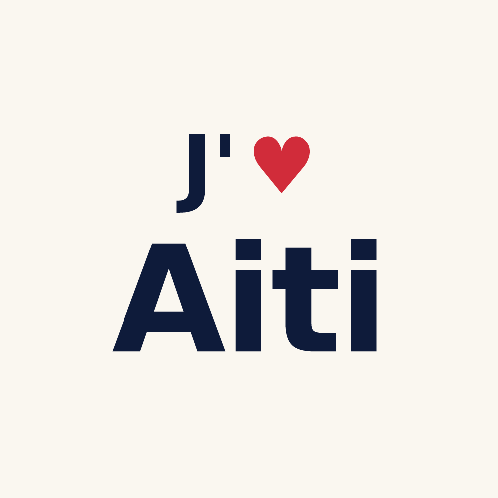 Tasse personnalisée Aiti — design J'aime Aiti