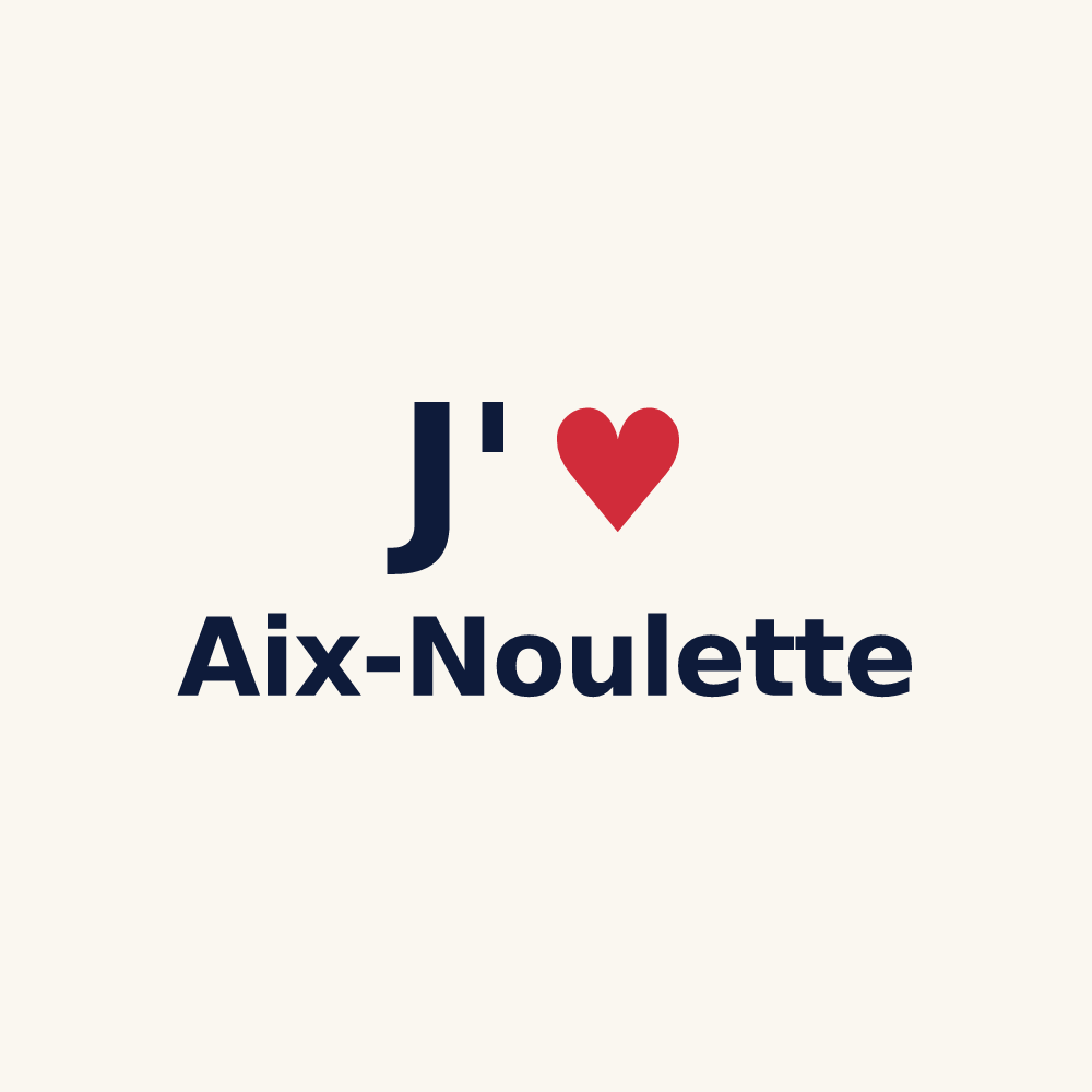 Tasse personnalisée Aix-Noulette — design J'aime Aix-Noulette
