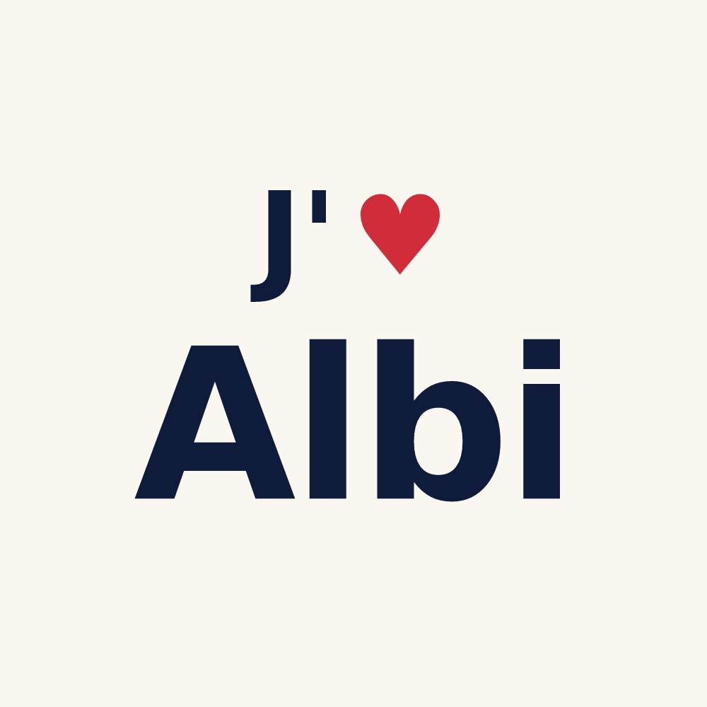 Tasse personnalisée Albi — design J'aime Albi