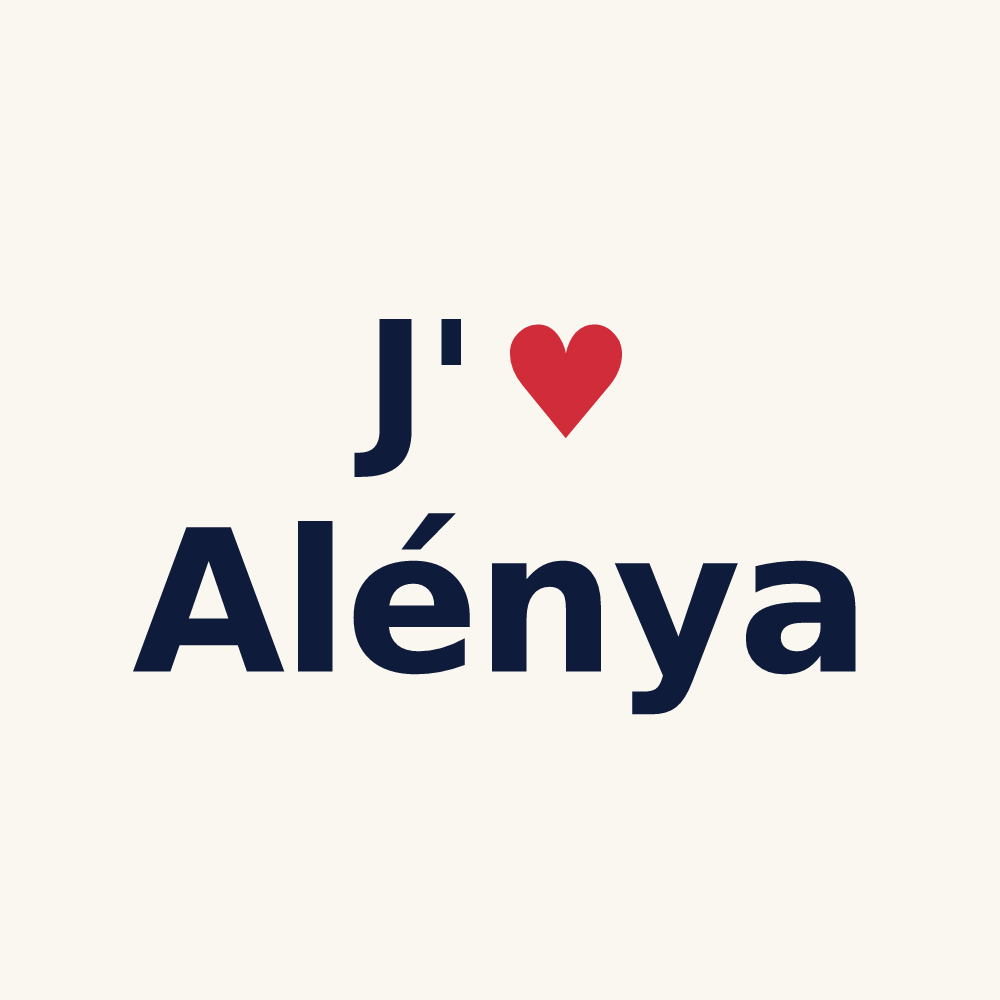 Tasse personnalisée Alénya — design J'aime Alénya