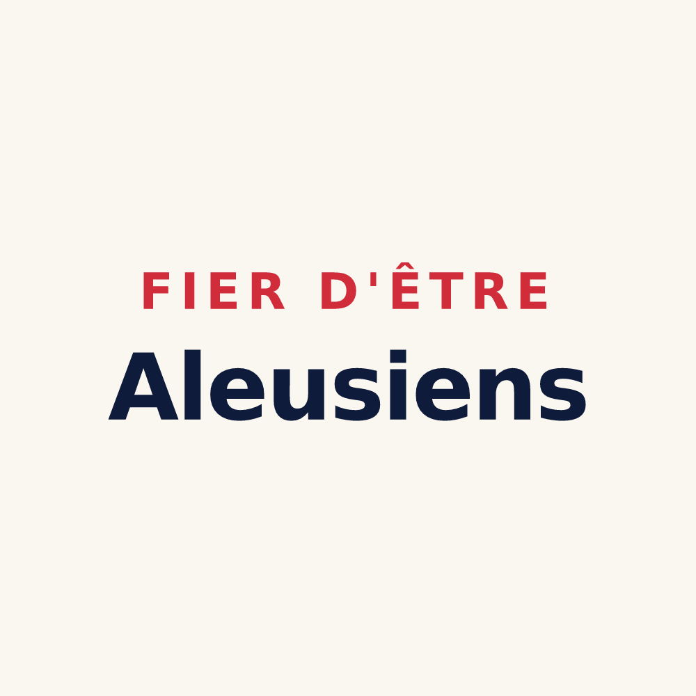 Tasse « Fier d'être Aleusiens » — design pour Aleu