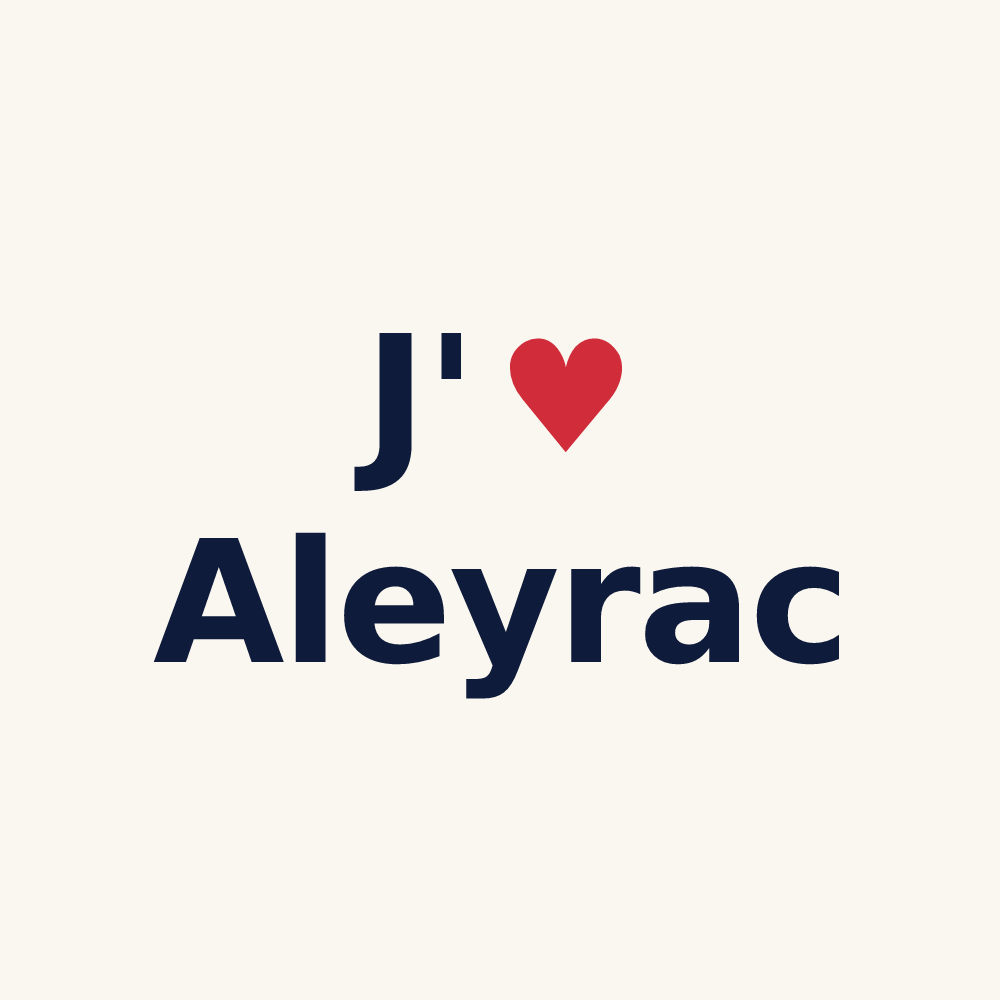 Tasse personnalisée Aleyrac — design J'aime Aleyrac