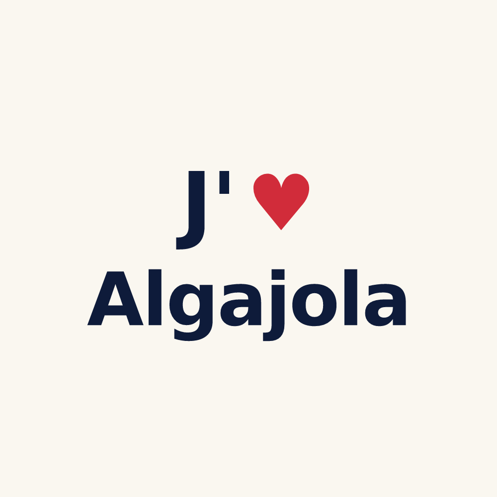 Tasse personnalisée Algajola — design J'aime Algajola
