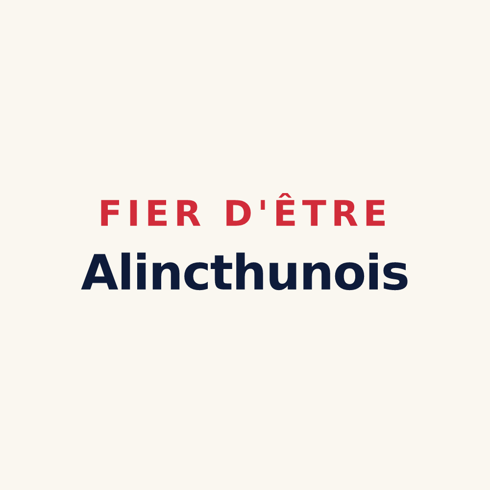 Tasse « Fier d'être Alincthunois » — design pour Alincthun